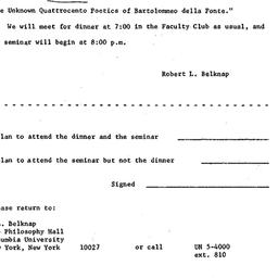 Announcements, 1965-03-08. ...