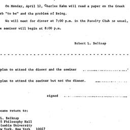 Announcements, 1965-03-19. ...