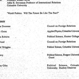 Minutes, 1990-12-06. Arms C...