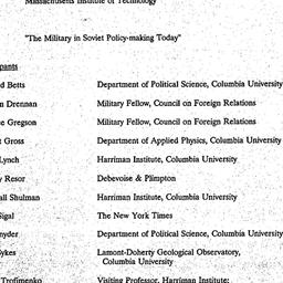 Minutes, 1991-05-01. Arms C...