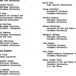 Minutes, 1984-03-01. Arms C...