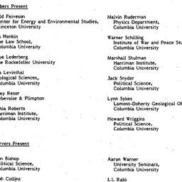 Minutes, 1984-03-22. Arms C...