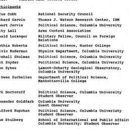 Minutes, 1987-05-07. Arms C...