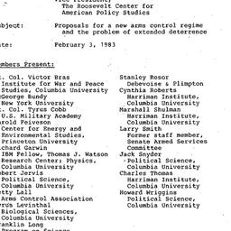 Minutes, 1983-02-03. Arms C...
