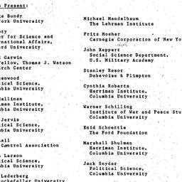 Minutes, 1984-12-06. Arms C...