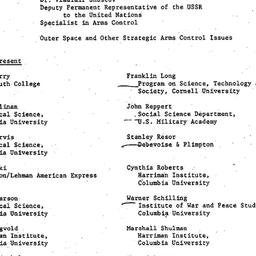 Minutes, 1984-10-31. Arms C...
