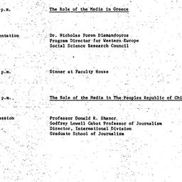Announcements, 1987-03-19. ...
