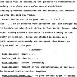 Minutes, 1995-04-20. Commun...