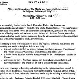 Announcements, 1995-02-01. ...