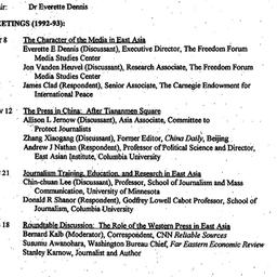 Schedules, Communications a...