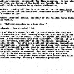 Minutes, 1991-11-20. Commun...