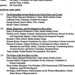 Schedules, Communications a...