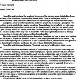 Minutes, 1997-01-16. Commun...