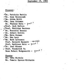 Background paper, 1985-09-1...