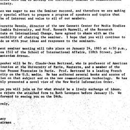 Correspondence, 1984-12-18....
