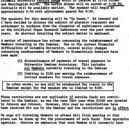 Announcements, 1975-09-15. ...