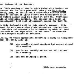 Announcements, 1976-01-20. ...