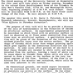 Announcements, 1968-11-08. ...