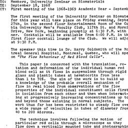 Announcements, 1968-09-18. ...