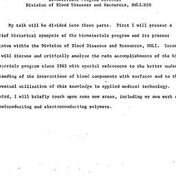 Speaker's paper, 1973-1...