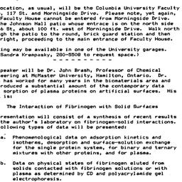 Announcements, 1983-09-07. ...