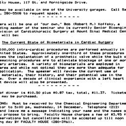 Announcements, 1983-12-02. ...