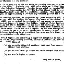 Announcements, 1976-11-08. ...