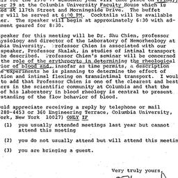 Announcements, 1976-10-11. ...