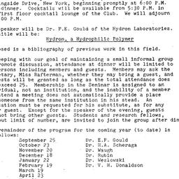 Announcements, 1970-09-10. ...
