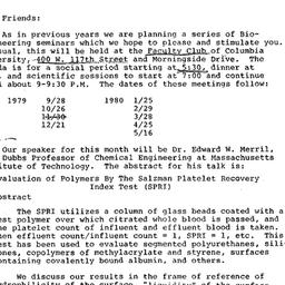 Announcements, 1979-09-04. ...