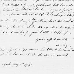 [Document, 1792 May 08]