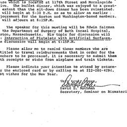 Announcements, 1975-01-06. ...