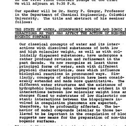 Announcements, 1968-02-02. ...