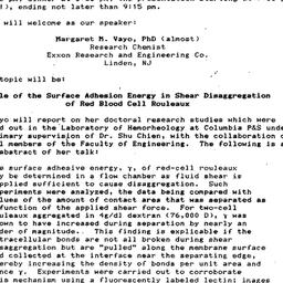Announcements, 1986-04-09. ...
