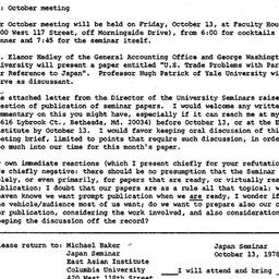 Announcements, 1978-10-02. ...