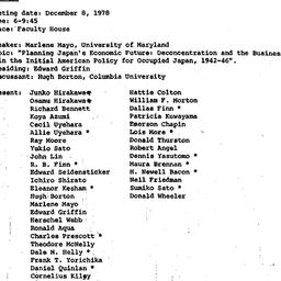Minutes, 1978-12-08. Modern...