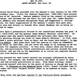 Minutes, 1991-05-10. Modern...