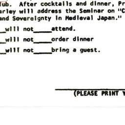Announcements, 1966-03-11. ...