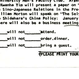 Announcements, 1966-05-13. ...