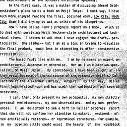 Speaker's paper, 1984-0...