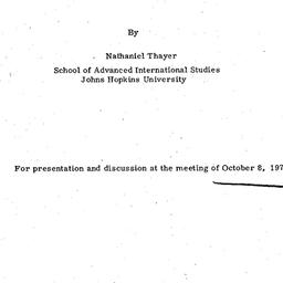 Speaker's paper, 1976-1...