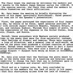 Minutes, 1988-10-14. Modern...