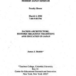 Speaker's paper, 2000-0...