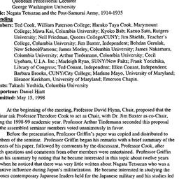 Minutes, 1998-05-08. Modern...