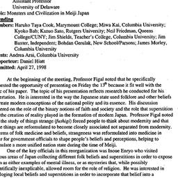 Minutes, 1998-03-13. Modern...