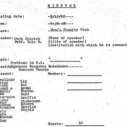 Minutes, 1972-05-12. Modern...