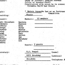 Minutes, 1972-01-14. Modern...