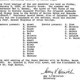 Minutes, 1980-02-08. Modern...