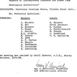 Minutes, 1980-05-09. Modern...