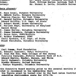 Minutes, 1975-04-18. Modern...